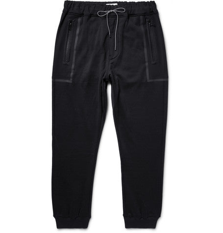 loopback stretch cotton jersey sweatpants