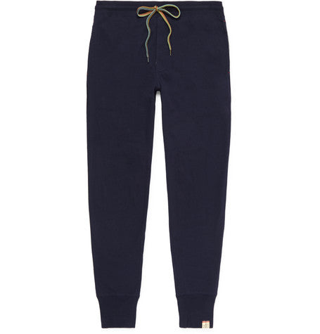 slim fit cotton jersey lounge trousers