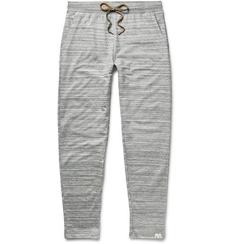 space dyed loopback cotton jersey pyjama trousers