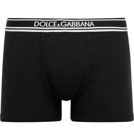 ribbed stretch cotton boxer briefs