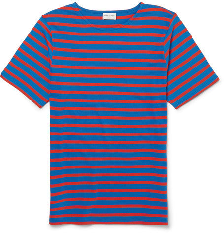 striped cotton t shirt