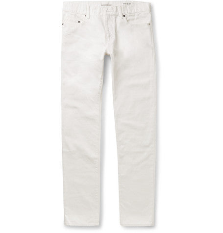 skinny fit 15cm hem denim jeans