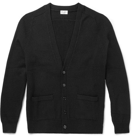 slim fit cashmere cardigan