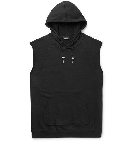 isolated heroes oversized printed cotton hoodie