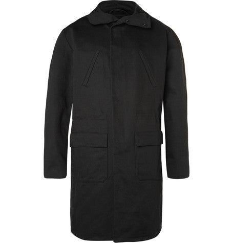 isolated heroes oversized cotton twill hooded parka