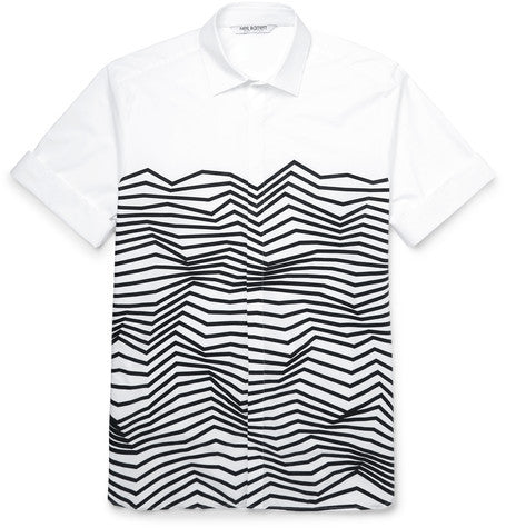 printed cotton shirt