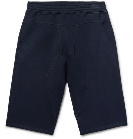 bonded jersey shorts