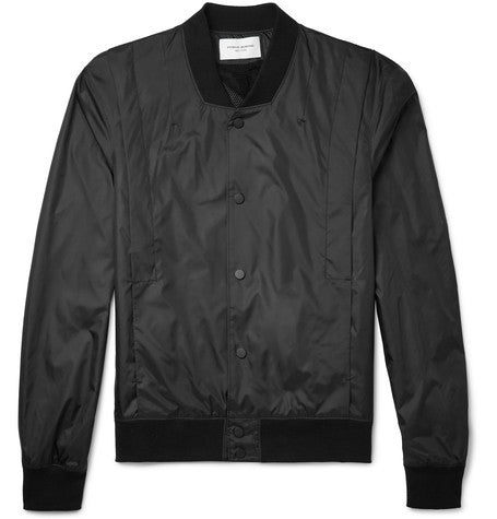 shell bomber jacket