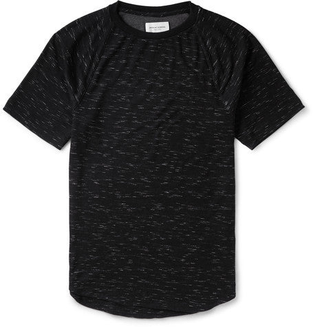 slim fit melange jersey t shirt