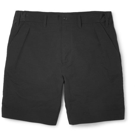brushed poplin shorts