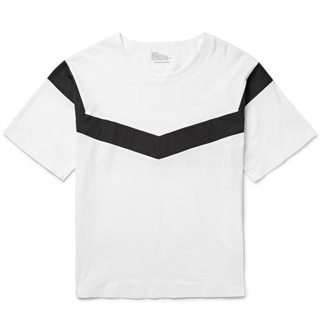 oversized striped cotton jersey t shirt