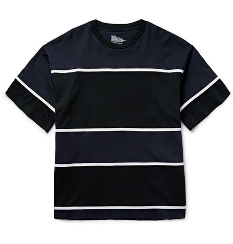 tape striped cotton jersey t shirt