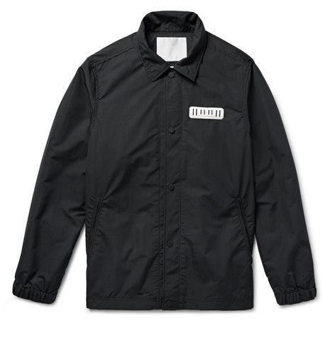 printed shell coach jacket