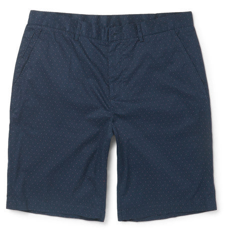 polka dot cotton shorts