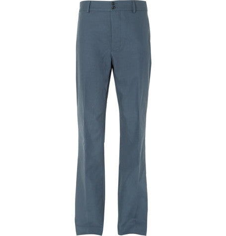 cotton drill trousers
