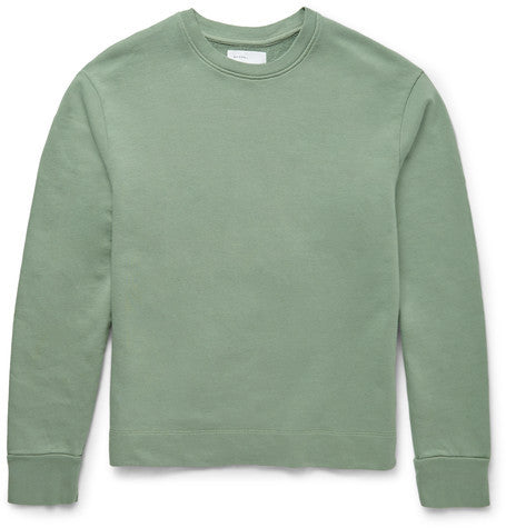 beva loopback cotton jersey sweatshirt