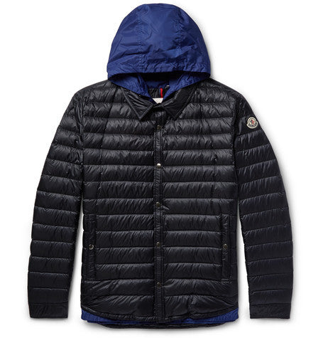 beltoise quilted shell down jacket