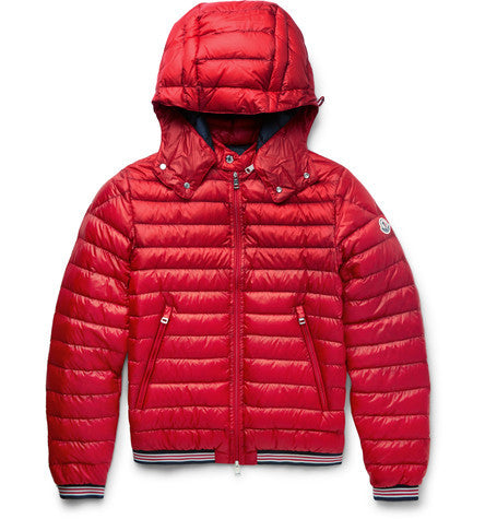 vidal quilted shell down jacket