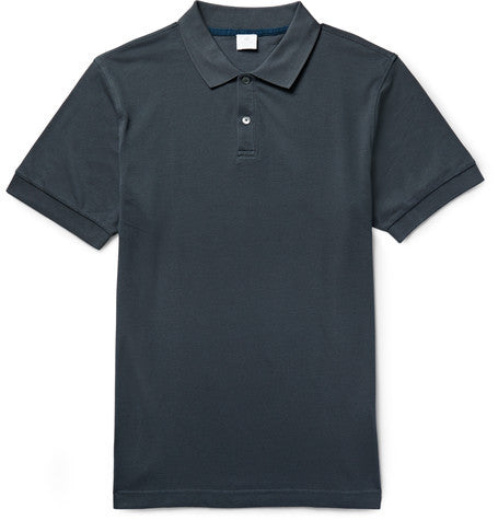 pima cotton pique polo shirt