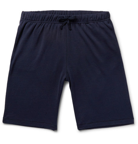 cellulock textured cotton shorts
