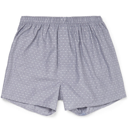 polka dot cotton boxer shorts