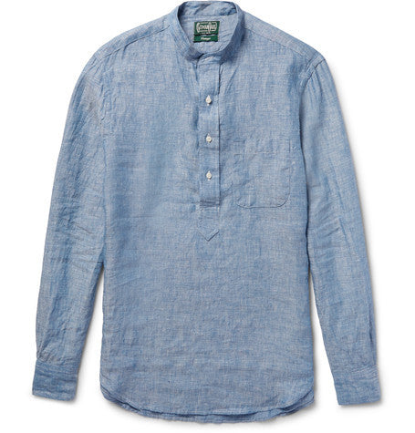 linen chambray shirt