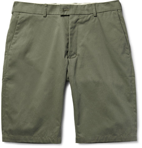 slim fit ecoseam  cotton chino shorts