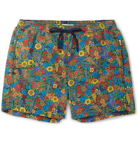 charles printed swim shorts