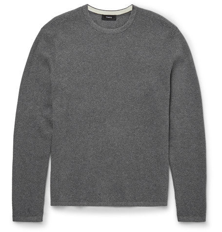 savaro textured knit cotton sweater