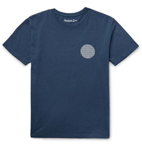 cloud break printed cotton jersey t shirt