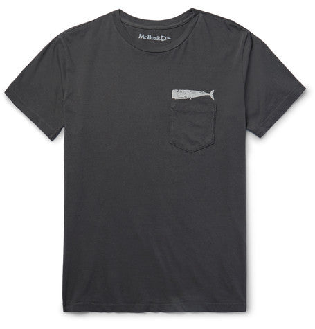 olde whale printed cotton jersey t shirt