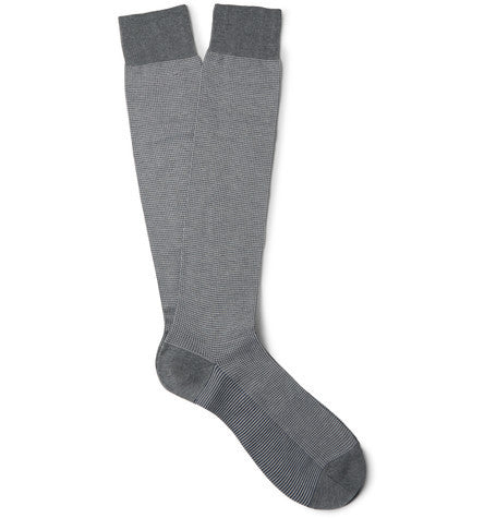 tewkesbury birdseye cotton blend socks