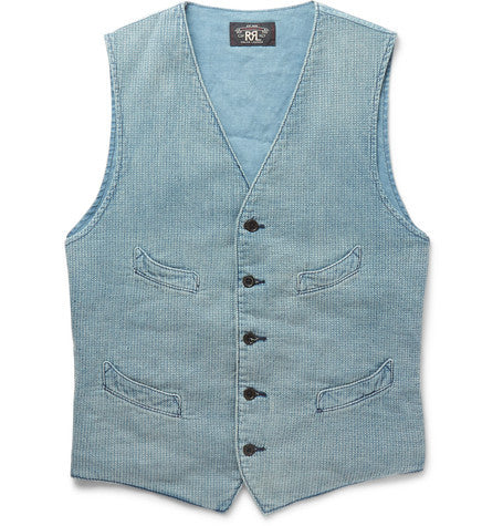 cotton and linen waistcoat