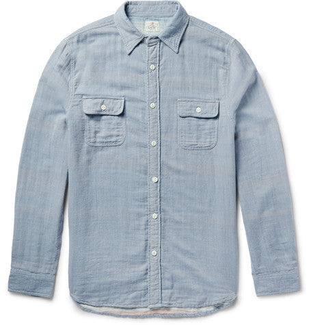 belmar brushed cotton overshirt