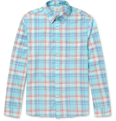 ventura checked cotton shirt