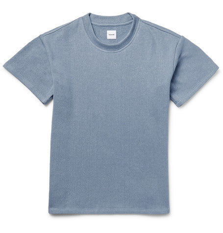 loopback hemp and organic cotton blend jersey sweatshirt