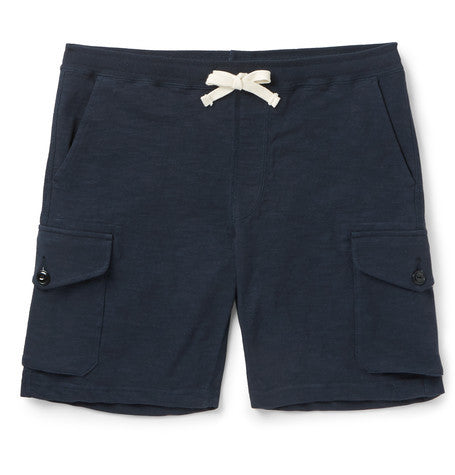 cotton jersey cargo shorts