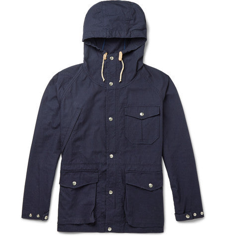 cotton ripstop parka