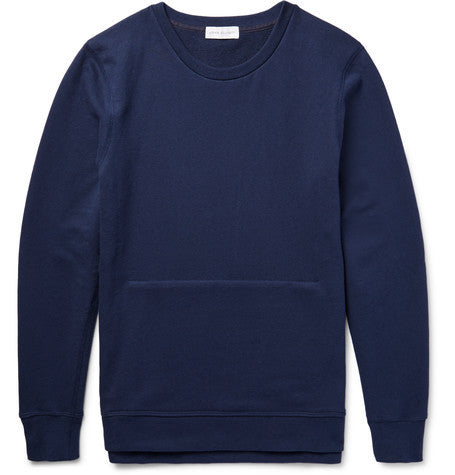 villain loopback cotton jersey sweatshirt