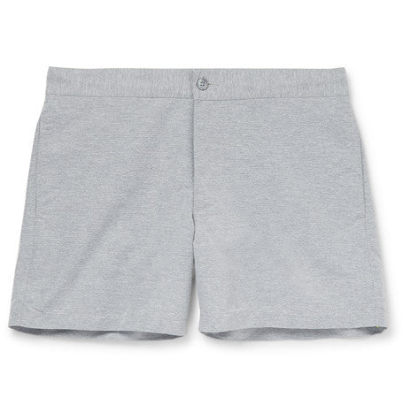roman short length textured shell swim shorts