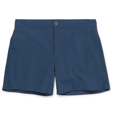 roman short length swim shorts