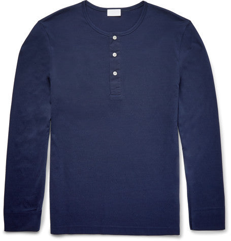 pima cotton jersey henley t shirt