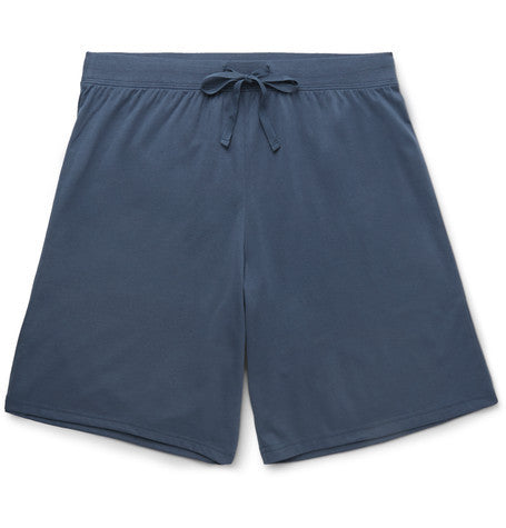 pima cotton jersey pyjama shorts
