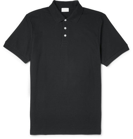 slim fit pima cotton pique polo shirt