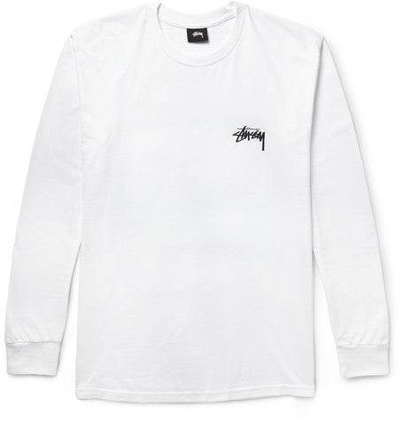 wave print cotton jersey t shirt