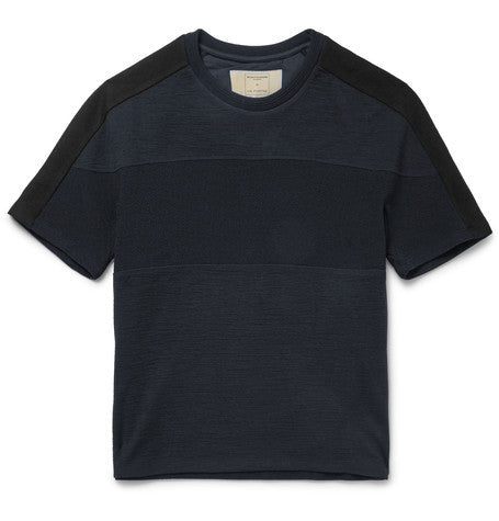 colour block cotton t shirt