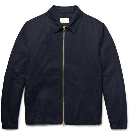 linen and cotton blend jacket