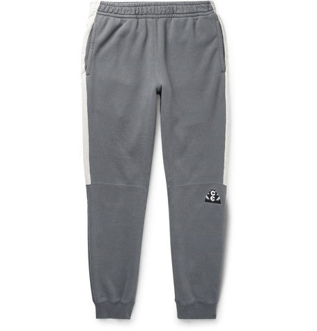 slim fit tapered cotton jersey sweatpants
