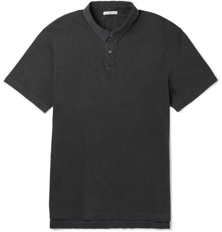 slim fit supima cotton polo shirt