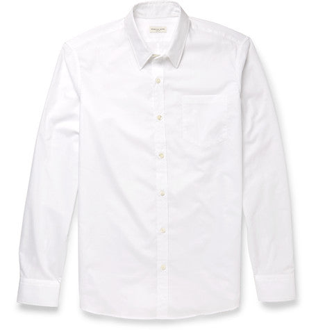corbin slim fit cotton poplin shirt